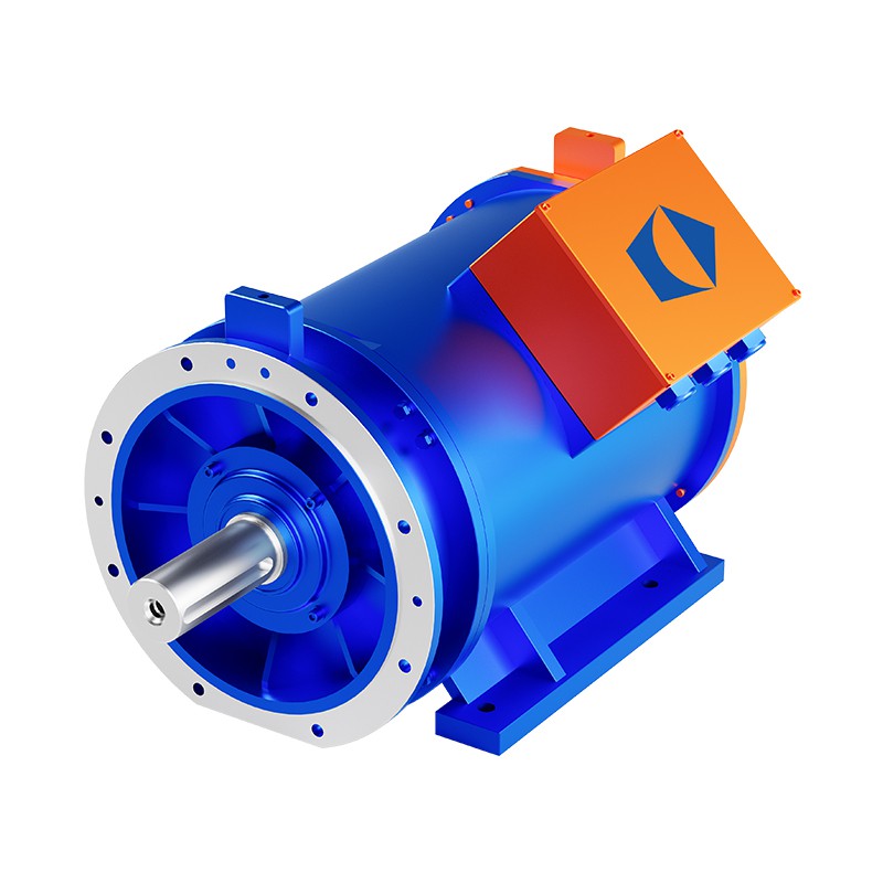 Silnik synchroniczny z magnesami trwałymi, chłodzony powietrzem